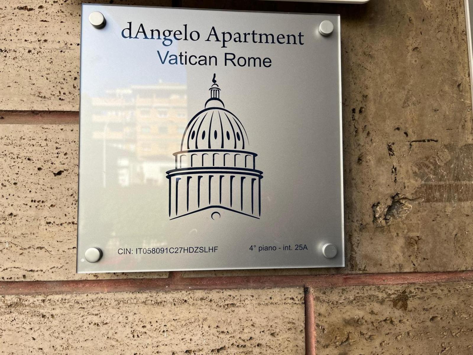 Dangelo Apartment Vatican Rome Exterior photo